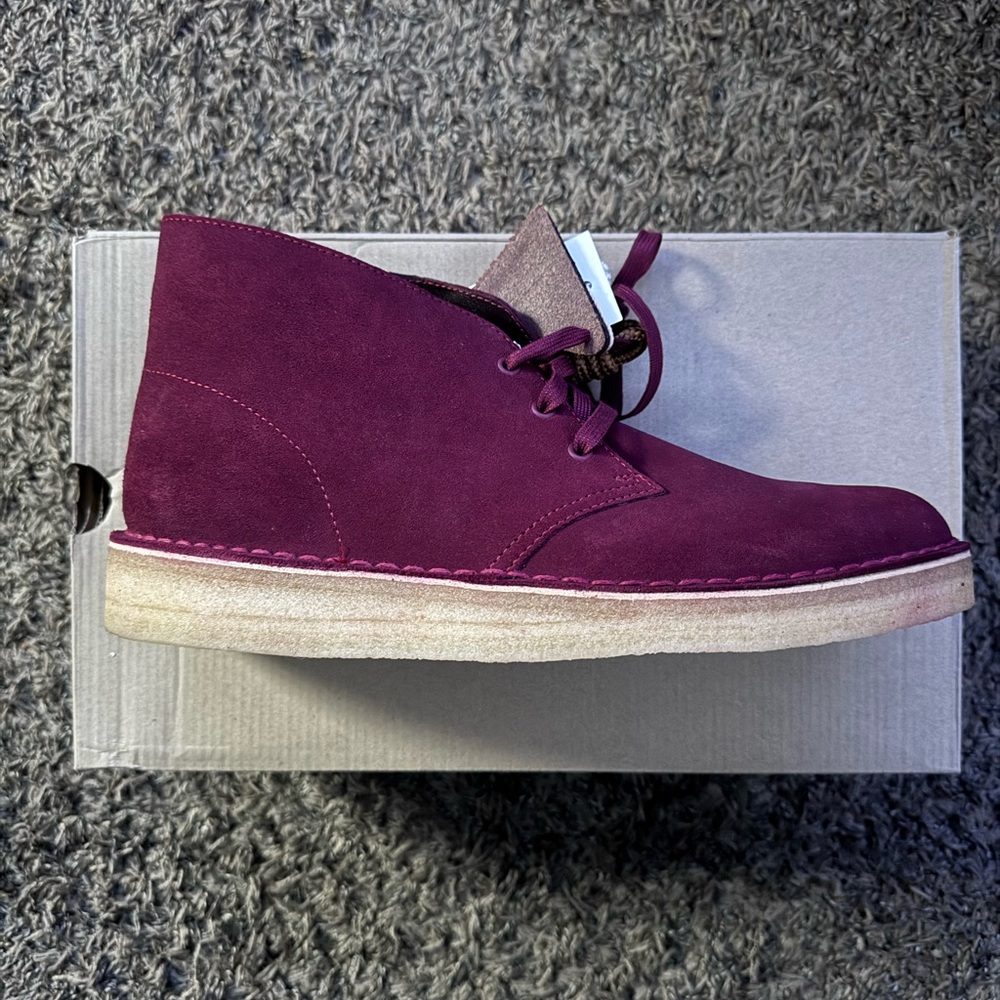 Clarks Men's Brandy Suede Desert Boots